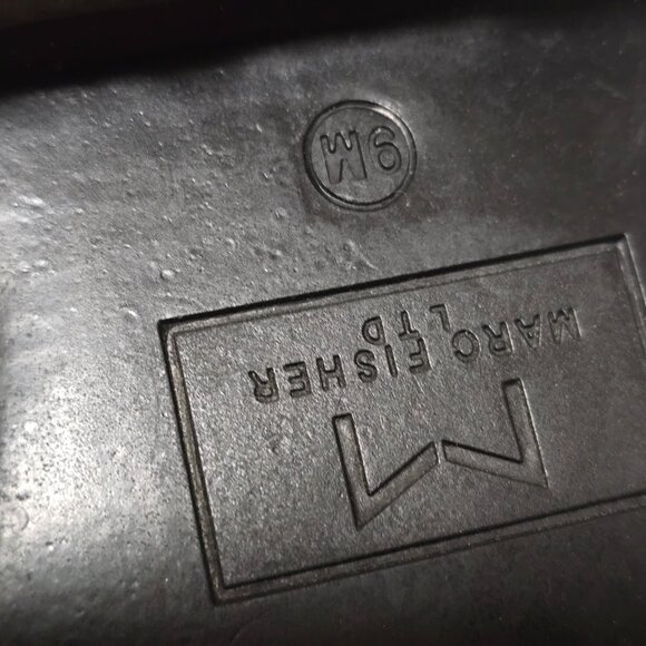 Marc Fisher MLIZZIE Shearling Leather Lace-up Boots-Black Multi, Size 9M - Picture 4 of 10